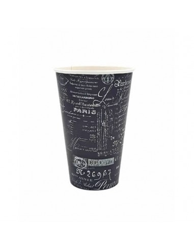 Bicchiere cocktail in cartoncino decoro Le Nappage Bistrot conf. 20 pz 33 cl 61193LN