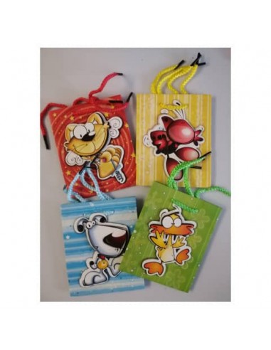 Shopper Saemec Fattoria 4 soggetti conf. 12 pz 33x10x45