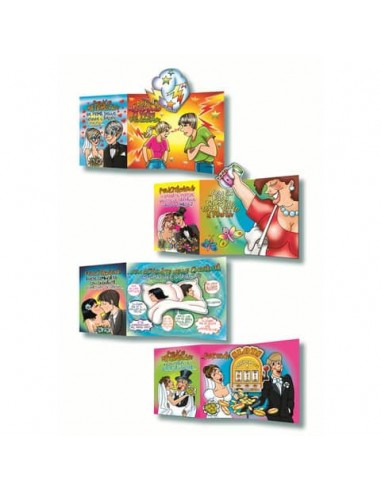 Biglietti per le nozze Saemec conf. 12 pz Buon Umore SC80967