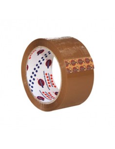 Nastro adesivo per imballo Eurocel formato 50 mm x 66 m conf. 6 pz - avana 006253366