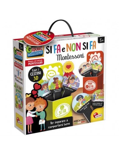 Si fa e non si fa Lisciani Montessori  92840