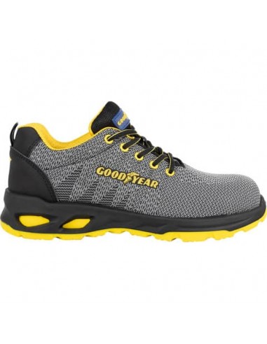 Scarpe antinfortunistiche Goodyear in tessuto knit GY SUPERLIGHT SP1 grigio TG.41 - 723741