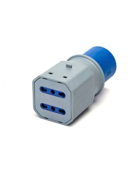 Adattatore industriale italiano Aigostar IEC309 3 spine a 2P11/P17 361662