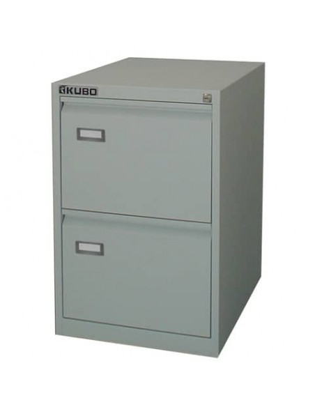 Classificatore per cartelle sospese KUBO 2 cassetti 46x62x70 cm grigio 4002