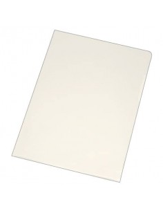 Cartellina a L Q-Connect ppl A4 trasparente opaco conf. da 100 - KF00310