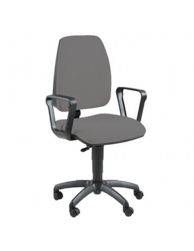 Sedia operativa girevole Unisit Jupiter JUBR Eco smart - rivest. Eco grigio scuro - con braccioli - JPQ/BRN/ET