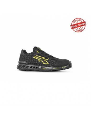 Scarpe antinfortunistiche leggere con puntale Airtoe® Aluminium Matt S3 SRC CI ESD giallo-nere U-Power N° 39 RV20014-39