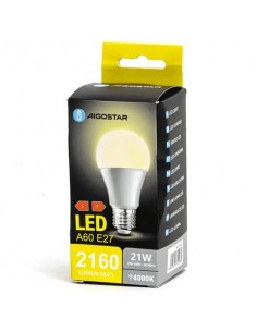 Lampadine LED Aigostar A60 E27 21W luce naturale 4000K 312985