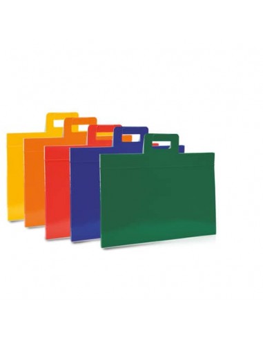 Valigetta portadisegni Euro-Cart 35x50 cm in cartone con elastico - conf. 12 pz colori assortiti - YCPD35AS
