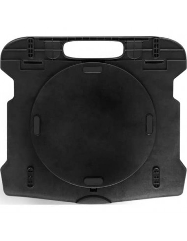 Supporto laptop con base rotante nero Q-Connect 25