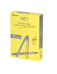Carta colorata A3 Sylvamo Rey Adagio 80 g/m² giallo intenso 66 - Risma da 500 fogli - ADAGI080X670