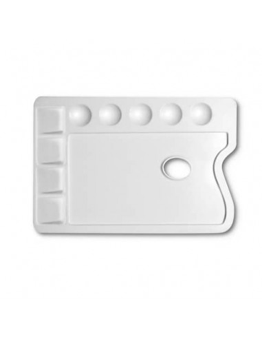 Tavolozza in plastica per pittura DOM rettangolare - formato 25x17 cm - 165