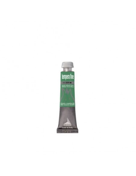 Tempera fine Maimeri in tubetto 20 ml verde brillante scuro M2502305