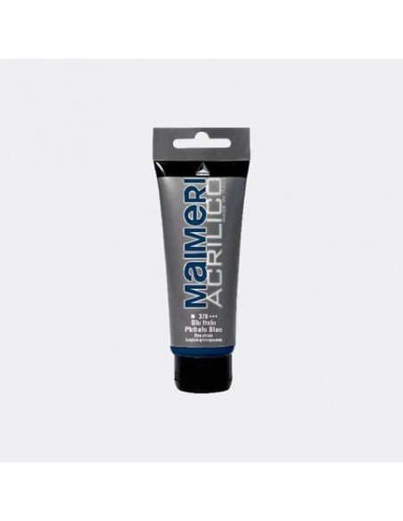 Colore acrilico Maimeri in tubetto 75 ml blu ftalo - M0916378