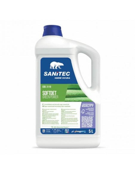 Ammorbidente concentrato Sanitec Green Power Softdet Eco - 5 L 3110