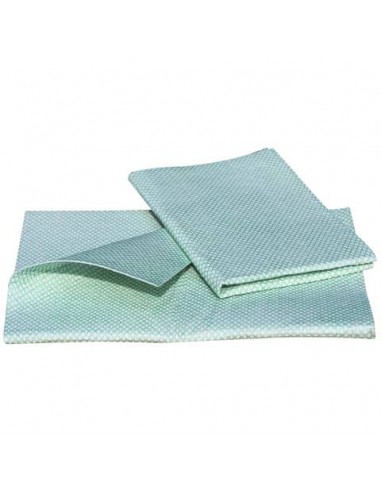 Panno pavimenti in TNT Pippo per interni 40x50 cm - conf. 2 pezzi - bianco e verde - NP1850