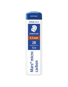 Astuccio 12 mine sottili 2B Staedtler Mars Micro Carbon 250 0