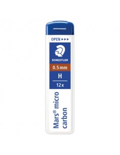 Astuccio 12 mine sottili H Staedtler Mars Micro Carbon 250 0
