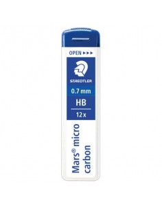 Astuccio 12 mine sottili HB Staedtler Mars Micro Carbon 250 0