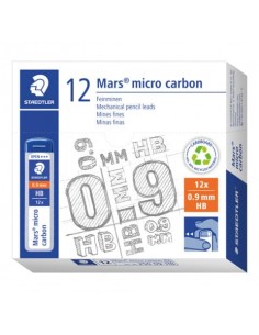 Astuccio 12 mine sottili B Staedtler Mars Micro Carbon 250 0