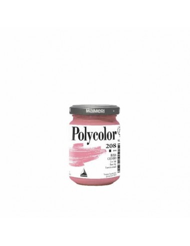 Colore vinilico fine Maimeri in vasetto 140 ml rosa chiaro - M1220208