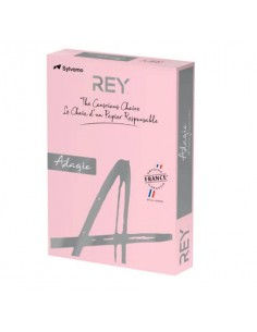 Carta colorata A4 Sylvamo Rey Adagio 160 g/m² rosa 07 - Risma da 250 fogli - ADAGI160X463
