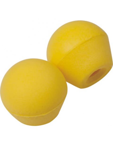 Sacchetto da 10 paia di tappi auricolari di ricambio in poliuretano Delta Plus - gialli - CONICMOVE01BRJA