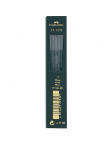 Astuccio 10 mine 2H Faber-Castell TK 9071 2 mm 127112