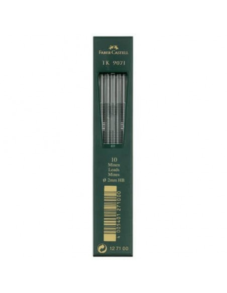 Astuccio 10 mine HB Faber-Castell TK 9071 2 mm - 127100