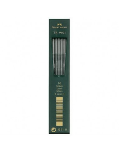 Astuccio 10 mine H Faber-Castell TK 9071 2 mm - 127111