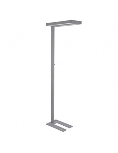 Lampada piantana a LED dimmer con sensore movimento/crepuscolare Juvis Maul argento - Z810052