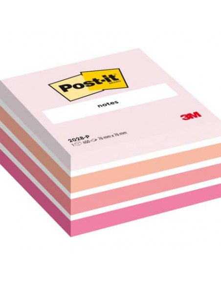 Foglietti riposizionabili Post-it® Notes Cubo Neon 76x76 mm assortiti 450 ff 2028-P