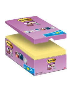 Foglietti Post-it® Notes Giallo Canary™ cf. 14 blocchetti + 2 gratis da 90 ff - 6655SSCY-VP16