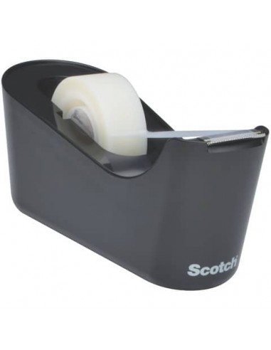 Dispenser per nastro adesivo Scotch® Magic™ Classic nero + 1 rotolo 19 mm x 33 m - C18-B Black