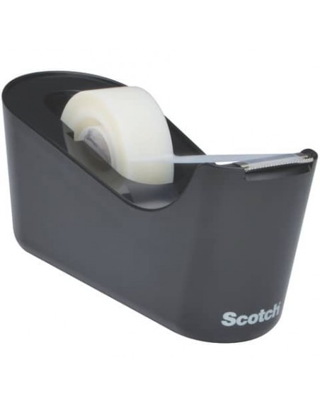 Dispenser per nastro adesivo Scotch® Magic™ Classic nero + 1 rotolo 19 mm x 33 m - C18-B Black