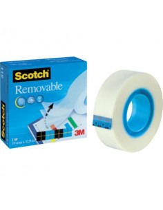 Nastro adesivo Scotch® Magic™ 811 removibile 19 mm x 33 m trasparente 811