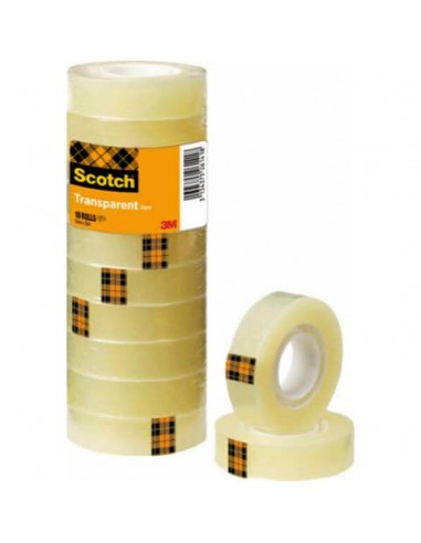 Nastro adesivo Scotch® 508 15 mm x 33 m trasparente torre da 10 rotoli 508-1533S
