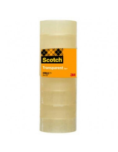 Nastro adesivo Scotch® 508 19 mm x 33 m trasparente torre da 8 rotoli - 508
