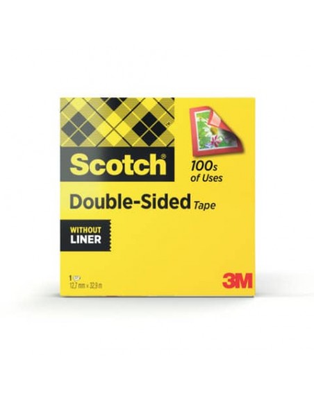 Nastro biadesivo Scotch® 665 trasparente 12 mm x 33 m 665