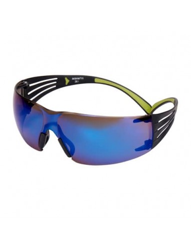 Occhiali di protezione 3M blu specchiato Serie SF400 SF408AS