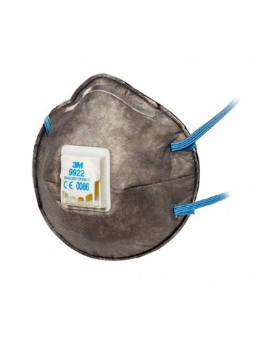 Respiratore monouso 3M FFP2 con valvola  Conf. 10 pezzi - 9922