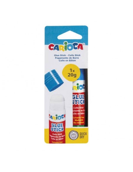 Blister colla stick Carioca 20 g - 42071