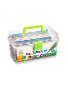 Matite colorate Carioca Tita Ø 3 mm - conf. da 120 colori assortiti - 42800