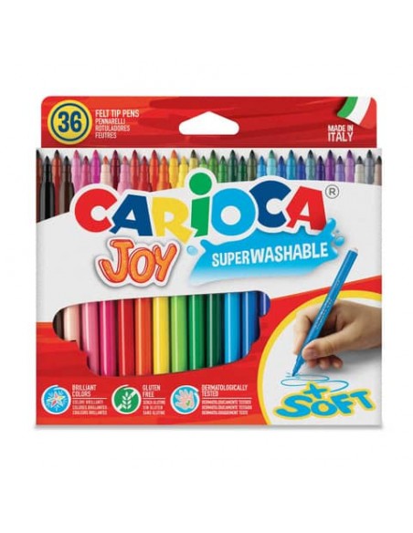 Pennarelli superlavabili Carioca Joy Ø 2