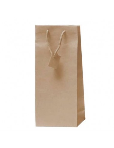 Borsa portabotiglia doppia Decoration avana - 17