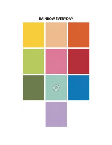 Carta regalo Bolis 70x100 cm patinata Rainbow - conf. 50 pz - 79007942300
