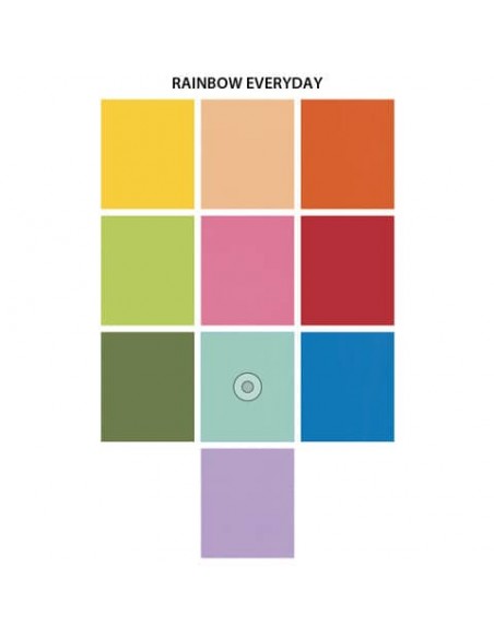Carta regalo Bolis 70x100 cm patinata Rainbow - conf. 50 pz - 79007942300