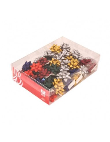 Coccarda di carta Bolis Ø 5 cm - Christmas - conf. 72 pz - 59101071648