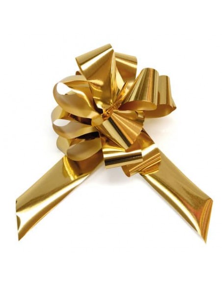 Fiocchi saldati Bolis Reflex Ø 12 cm - oro - conf. 30 pz - 65013063002/11