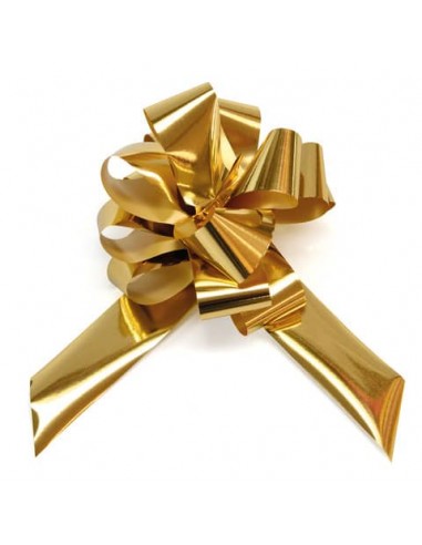 Fiocco nastro Bolis oro  - Ø 16 cm conf. 20 pz - 65014862002 -13